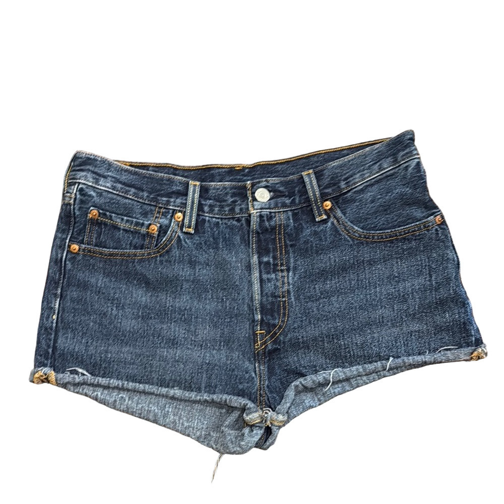 Levi’s 501 cut off denim shorts, size 29